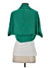 BCBGMAXAZRIA Green 3/4 Sleeve Top Size XS - photo 2