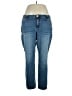 STS Blue Solid Blue Jeans Size 34 waist - photo 1
