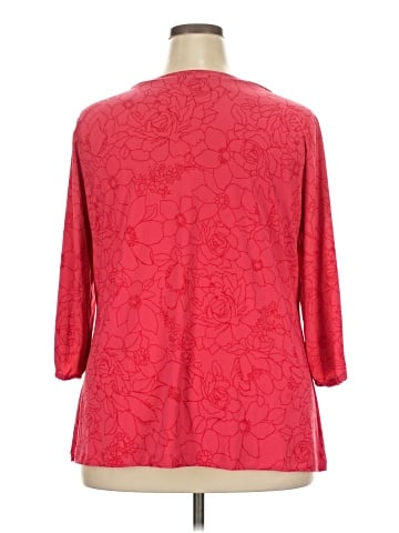 Daisy Fuentes 3/4 Sleeve Blouse (view 2)