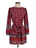Ann Taylor LOFT Paisley Red Casual Dress Size XS (petite) - photo 1