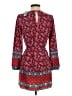 Ann Taylor LOFT Paisley Red Casual Dress Size XS (petite) - photo 2
