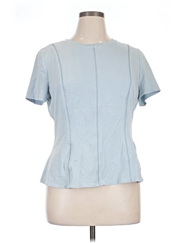 White House Black Market Short Sleeve Blouse (view 1)