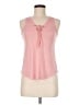 Self Esteem Pink Sleeveless Top Size M - photo 1