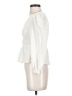 Old Navy 100% Polyester Ivory 3/4 Sleeve Blouse Size S - photo 5