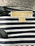MICHAEL Michael Kors 100% Polyester Stripes Silver 3/4 Sleeve Blouse Size M - photo 7