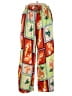 Live 4 Truth 100% Polyester Print Orange Casual Pants Size L - photo 1