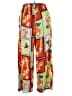 Live 4 Truth 100% Polyester Print Orange Casual Pants Size L - photo 2
