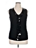 Joseph A. Black Sleeveless Top Size XL - photo 1