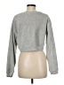 Forever 21 Metallic Gray Pullover Sweater Size M - photo 2