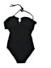 Eberjey Solid Black One Piece Swimsuit Size S - photo 2