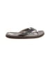 Sanuk Gray Flip Flops Size 8 - photo 1