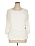 Calvin Klein Ivory 3/4 Sleeve Top Size XL - photo 1