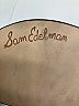 Sam Edelman 100% Leather Solid Black Gray Sandals Size 8 - photo 3