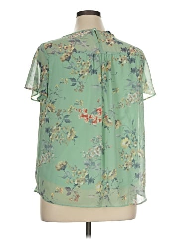 Apt. 9 Short Sleeve Blouse (view 2)