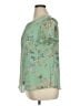 Apt. 9 100% Polyester Green Short Sleeve Blouse Size XL - photo 5