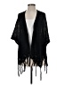 Vince Camuto 100% Polyester Black Poncho Size 0 - photo 1