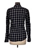 French Connection Plaid Black Long Sleeve Button-Down Shirt Size M - photo 2