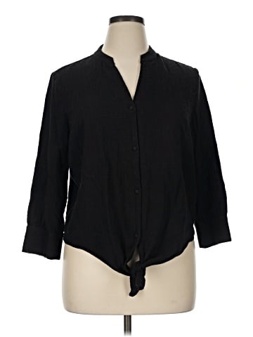 INC International Concepts 3/4 Sleeve Blouse (view 1)