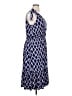 MICHAEL Michael Kors Argyle Blue Casual Dress Size 1X - photo 4