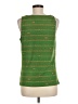 MICHAEL Michael Kors Green Sleeveless Top Size M - photo 2