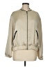 Zara Basic Collection Solid Ivory Track Jacket Size M - photo 1