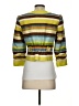 Anthracite 100% Cotton Stripes Yellow Jacket Size 2 - photo 2