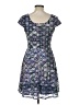 Xhilaration Paisley Blue Cocktail Dress Size L - photo 2