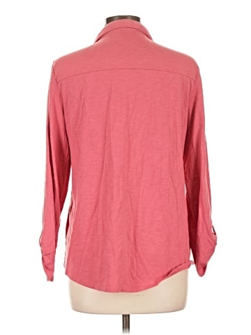 Croft & Barrow 3/4 Sleeve Button-Down Shirt (view 2)