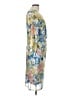 En Focus Studio Print Blue Cocktail Dress Size 12 - photo 4