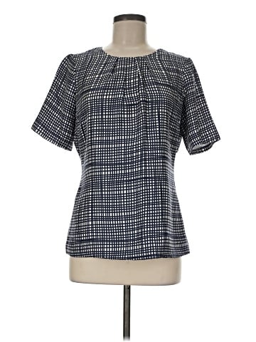 Elizabeth McKay Short Sleeve Silk Top (view 1)
