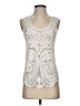 Capri Ivory Sleeveless Blouse Size S - photo 1