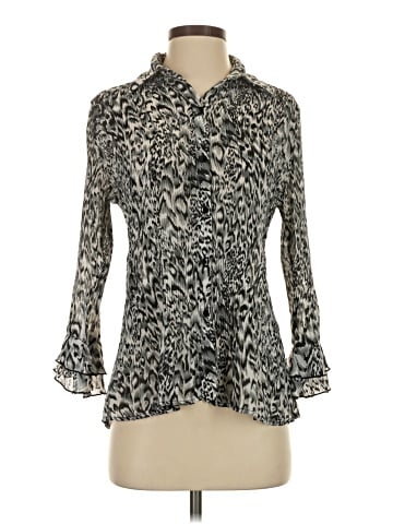 Essentials Long Sleeve Blouse (view 1)