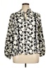Böhme 100% Polyester Ivory 3/4 Sleeve Blouse Size XL - photo 1