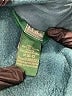 L.L.Bean 100% Polyester Color Block Green Windbreaker Size 10 - 12 - photo 3