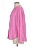 Gap 100% Cotton Pink Long Sleeve Blouse Size L - photo 5