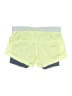 Nike 100% Polyester Color Block Yellow Green Athletic Shorts Size S - photo 2