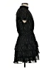 Express 100% Polyester Black Cocktail Dress Size M - photo 4