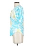 Chaser Tie-dye Blue Short Sleeve Henley Size S - photo 5