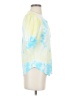 Chaser Tie-dye Blue Short Sleeve Henley Size S - photo 4
