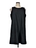 Calvin Klein Solid Black Casual Dress Size 14 - photo 1