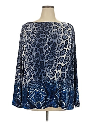 Susan Graver Long Sleeve Blouse (view 1)