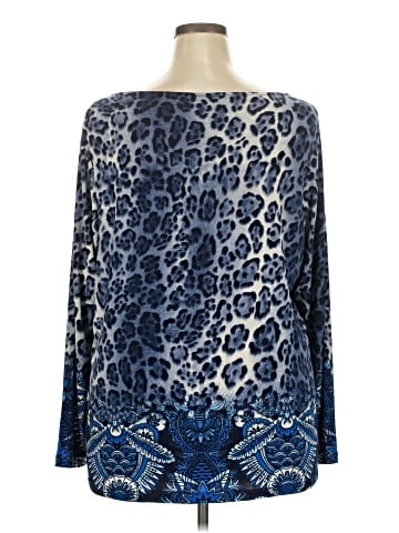 Susan Graver Long Sleeve Blouse (view 2)