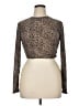 Shein Brown Long Sleeve Top Size XL - photo 1