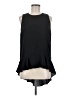 Bar III 100% Polyester Black Sleeveless Blouse Size M - photo 1