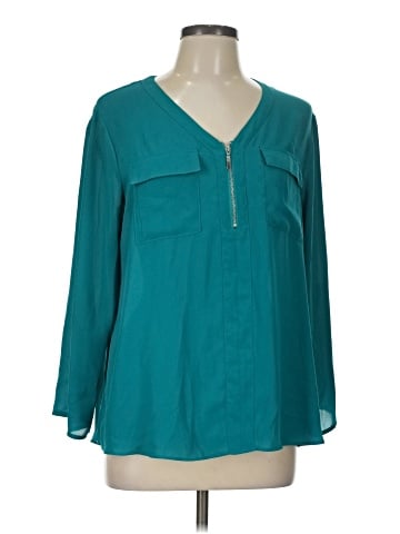 Cato Long Sleeve Blouse (view 1)