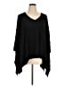 Three Bird Nest Black Poncho Size XL - photo 1