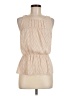 Bar III 100% Polyester Tan Sleeveless Blouse Size M - photo 1
