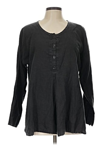 Flax Long Sleeve Top (view 1)