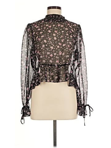 BCBGeneration Long Sleeve Blouse (view 1)