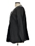 Flax 100% Linen Solid Black Long Sleeve Top Size 10 (M) - photo 5